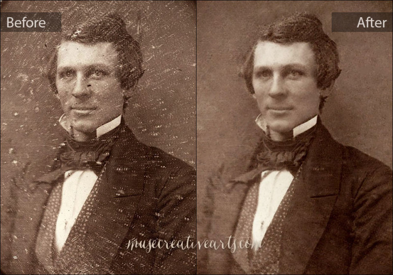 Restored heritage photo